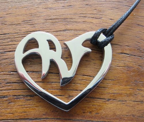 "ARF" Heart Necklace - Image 3