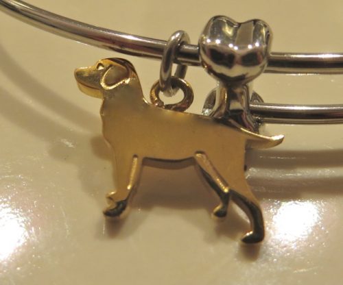 "BOW-WOW" Dog Slide Charm Bracelet - Image 4