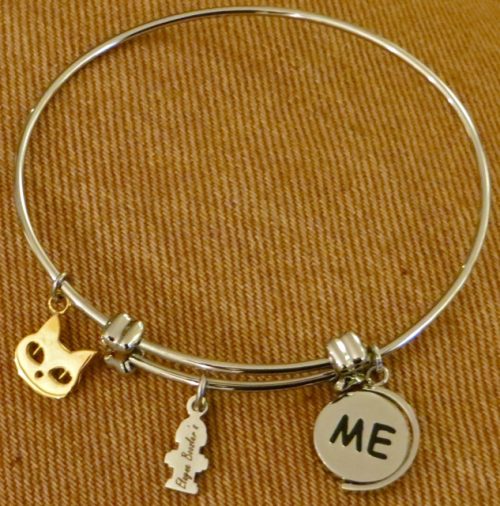 Alex and ani meow color infusion charm bangle on sale