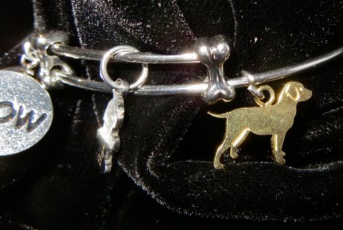 "BOW-WOW" Dog Slide Charm Bracelet - Image 8