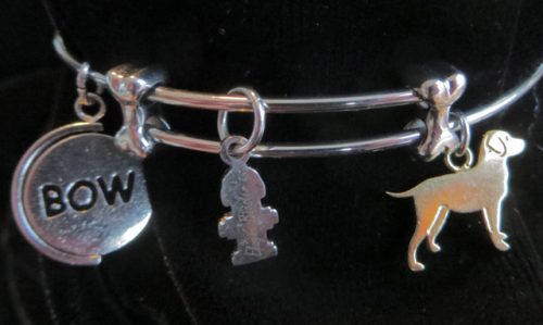"BOW-WOW" Dog Slide Charm Bracelet - Image 6