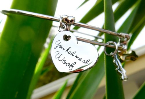 "You Had Me At Woof" Slide Charm Bracelet - Image 6