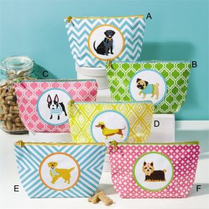 Hot Graphics Vinyl Zippered Purse in 6 Dog Designs