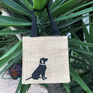 Sturdy Small Jute Bag - Labrador Retriever