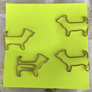 Designer Pet Paper Clips - Mini Doggie
