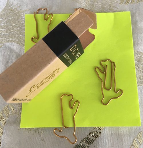 Designer Pet Paper Clips - Mini Sitting Up Puppy - Image 3