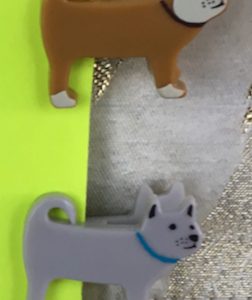 Designer Mini Dog Spring Clips