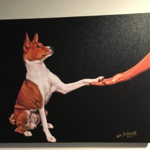 Limited Edition Photograph: "Paw in Hand"