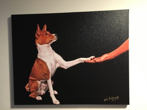 Limited Edition Photograph: "Paw in Hand"