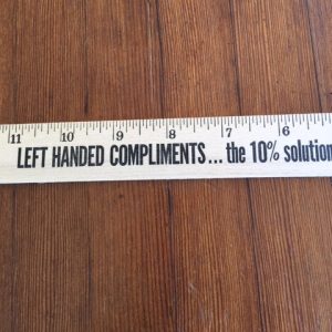 Left Handed Ruler