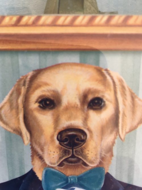 "Little Art Gallery" Yellow Lab - Image 2