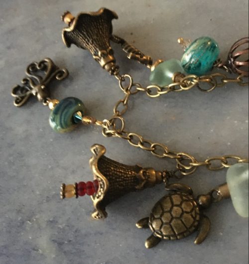 Hand Made One of a Kind Jewelry - Sea Lovers Charm Necklace - Image 8