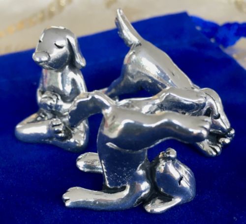 Little Pouch of Yoga Dogs