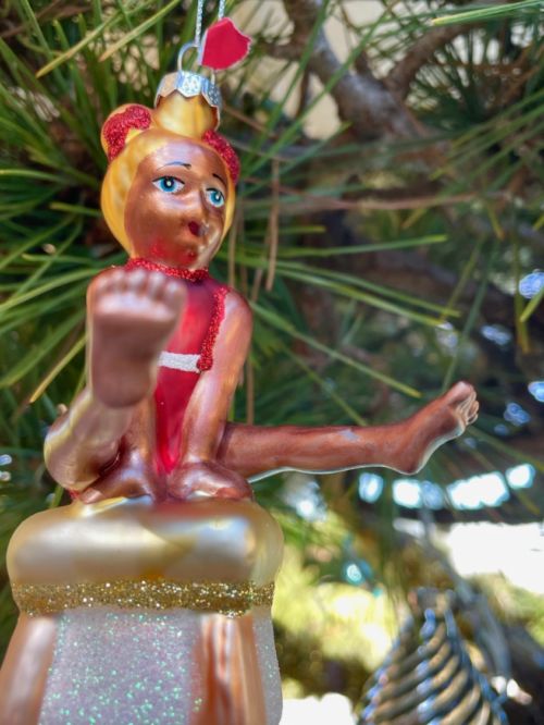 Adorable Gymnast Ornament - Image 2