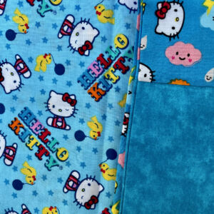 Handmade Pillow Cases - Hello Kitty in Blue