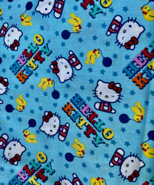 Handmade Pillow Cases - Hello Kitty in Blue - Image 3