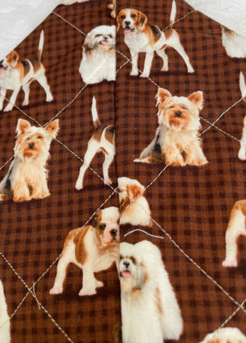 Quilted Pouches - Classic Dogs
