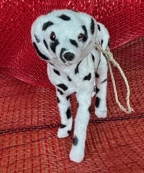 Plush Dalmatian Ornament