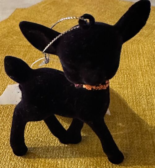 Hanging Deer Ornament from Italy