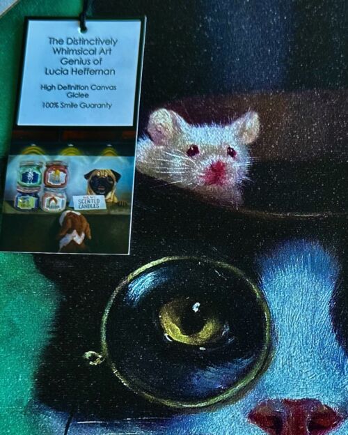 Lucia Heffernan Cat and Mouse Art - Image 2