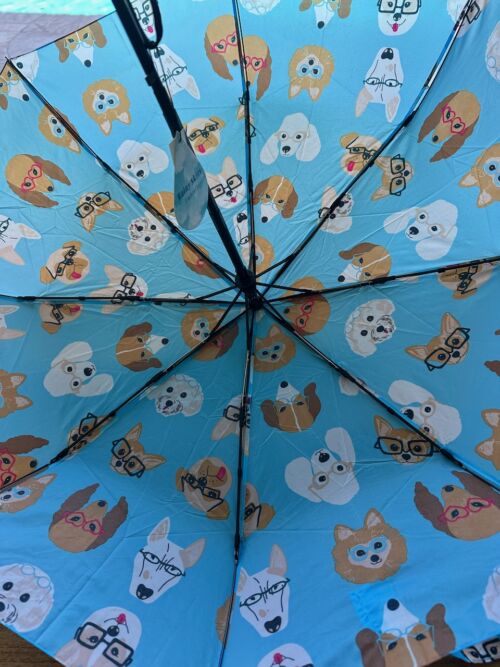 Rainy Skies Automatic Umbrella - All Dogs - Image 2