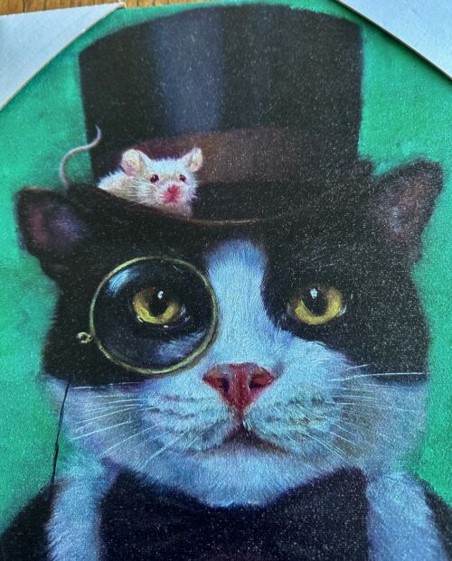 Lucia Heffernan Cat and Mouse Art - Image 4