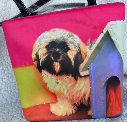 Valentine's Day Package: Dog Purse, Fluffy Stuffed Dog, Bracelet, Boxed Set - Image 4