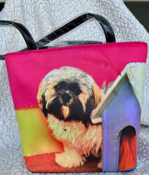 Valentine's Day Package: Dog Purse, Fluffy Stuffed Dog, Bracelet, Boxed Set - Image 10