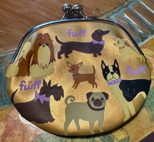 Brand New Vintage "Fluff" Brand Change Purse
