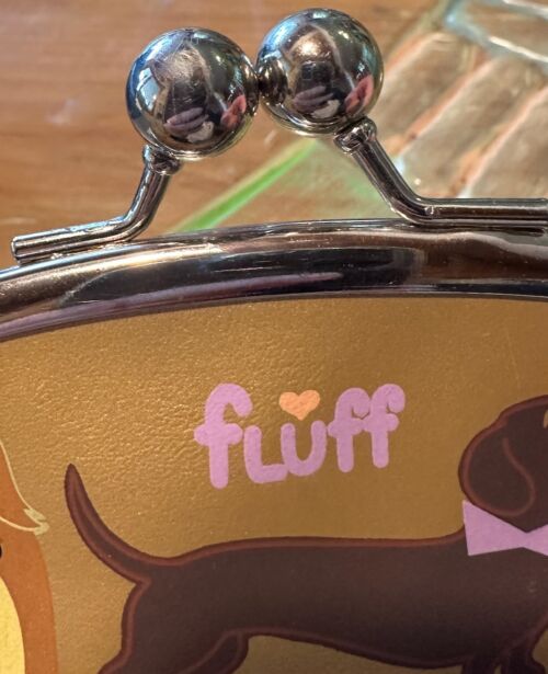 Brand New Vintage "Fluff" Brand Change Purse - Image 6