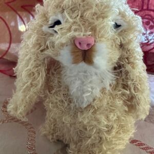 Fluffy Bunny Ornament