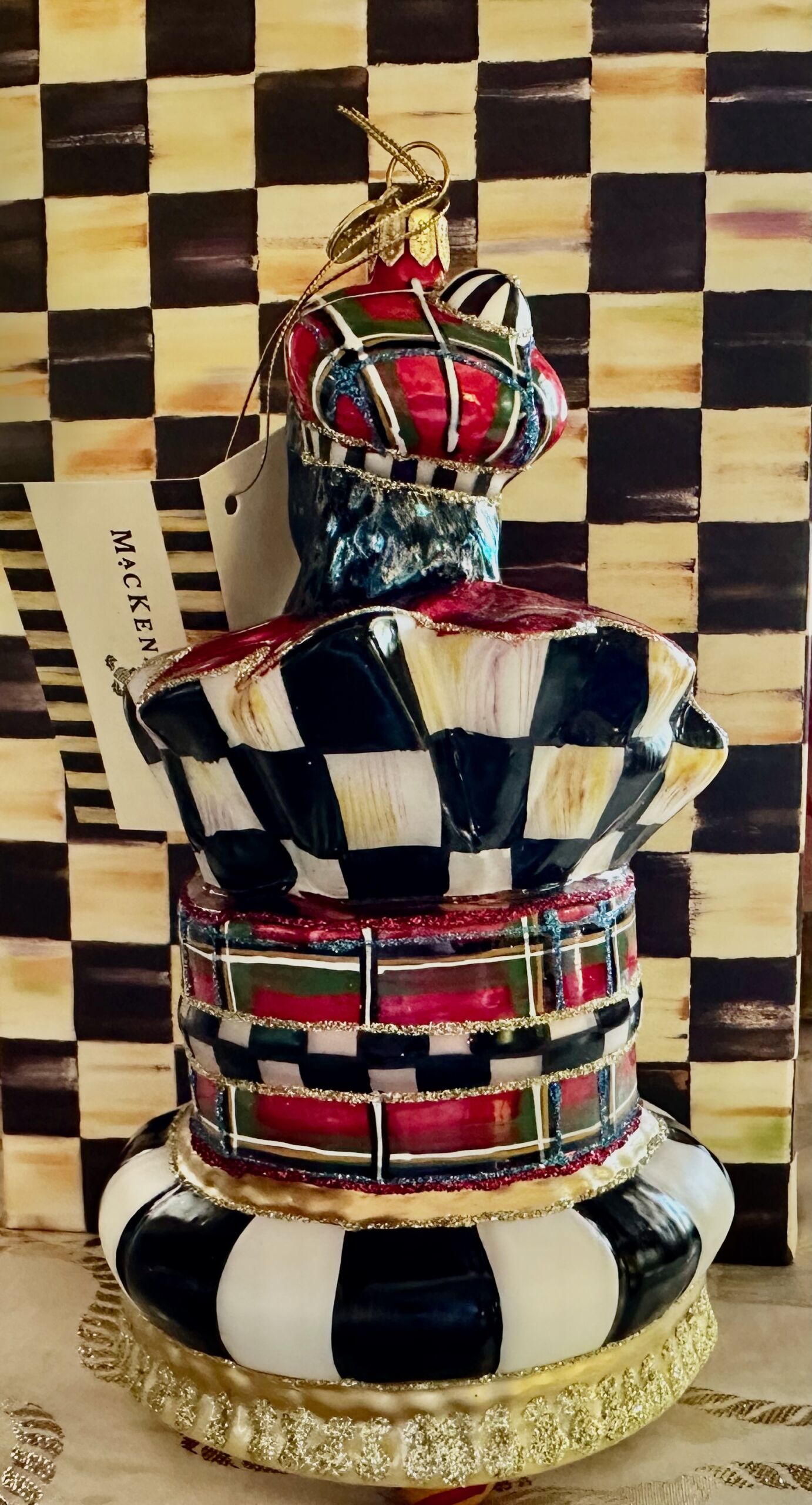 MacKenzie-Childs Boxed Scotty Ornament - Image 14