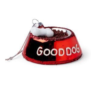 Good Dog Dish Ornament