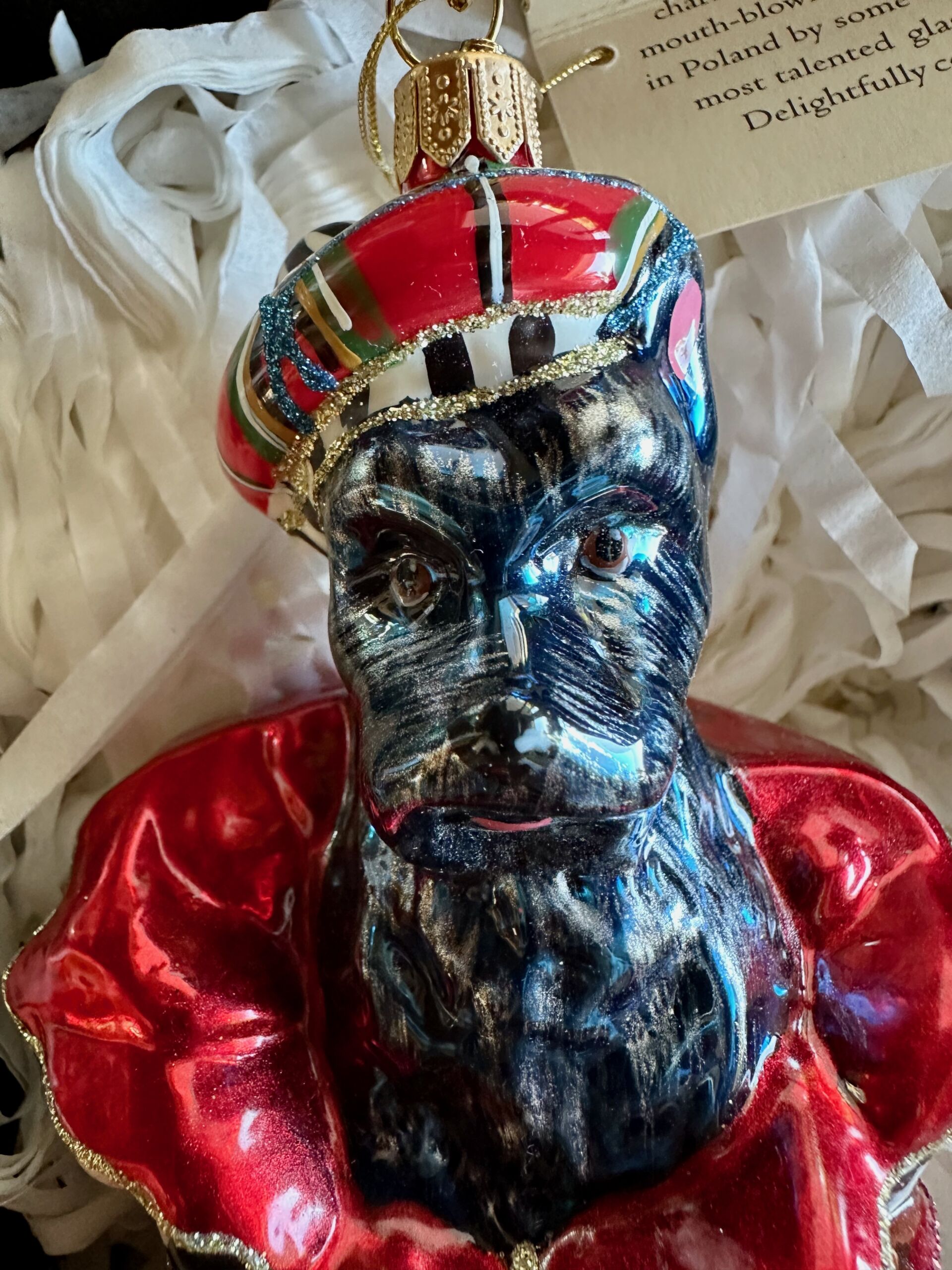 MacKenzie-Childs Boxed Scotty Ornament - Image 11