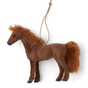 Furry Horse Ornament