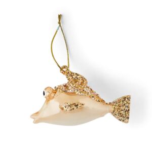 Glittery Goldfish Ornament