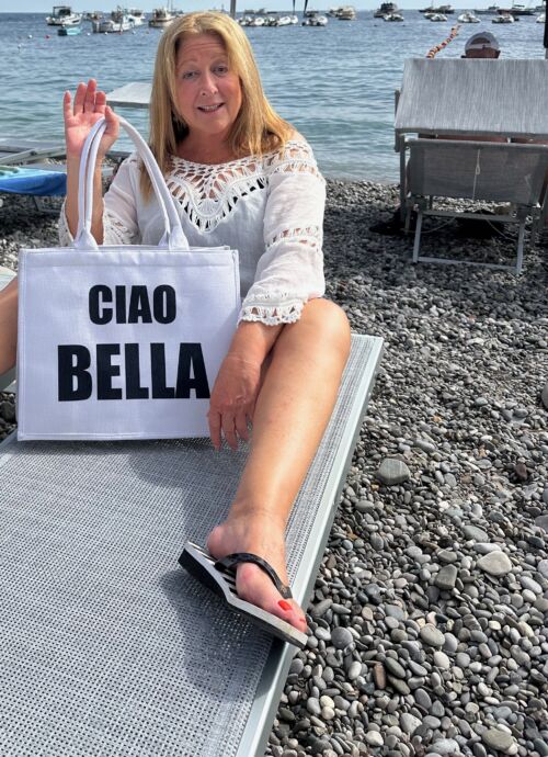 Ciao Bella Canvas Tote #2 - Image 4