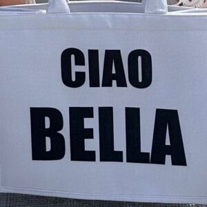 Ciao Bella Canvas Tote #2